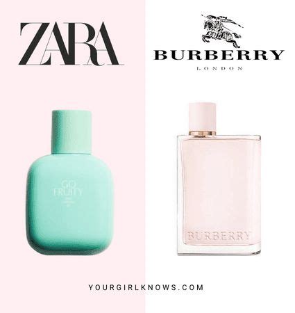 burberry touch dupes|burberry her dupe zara.